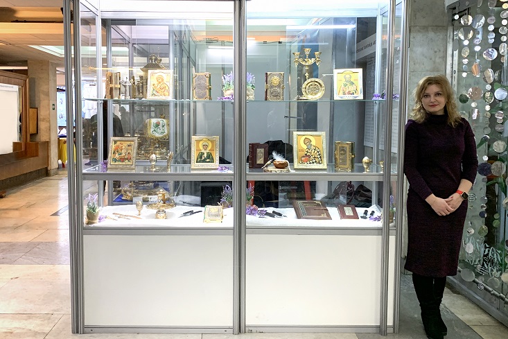 На выставке «Златоуст Православный» представлены изделия мастеров «АиР». - Компания «Клинок-АиР»