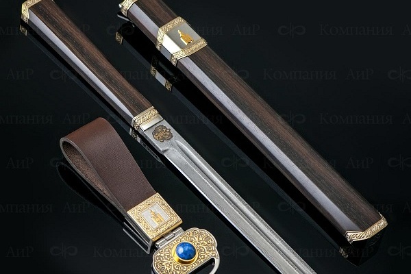 Национальный монгольский нож для Президента Российской Федерации - Компания «Клинок-АиР»