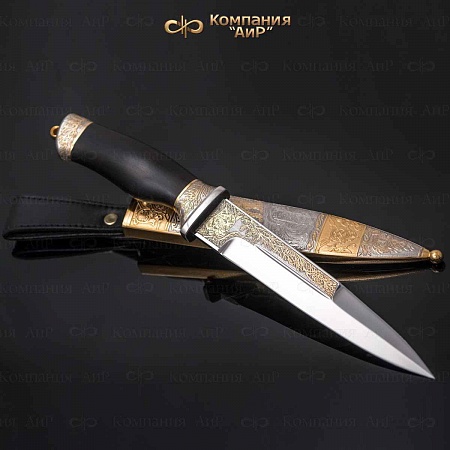 Нож "Комбат" ручной работы № 33456 - мастера Златоуста