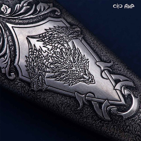  Авторский кинжал Лёд и Пламя № 39223 - мастера Златоуста