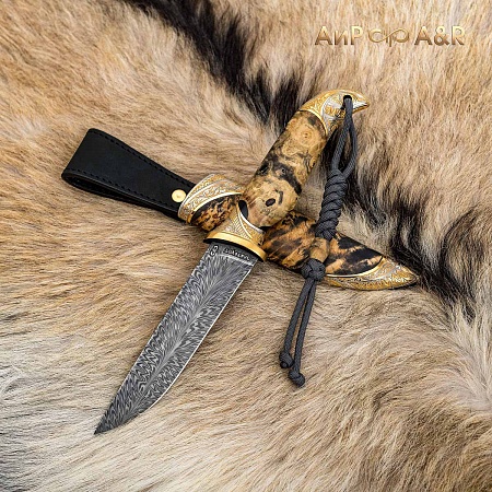 Авторский нож "Сокол" № 36976 - мастера Златоуста