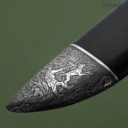 Нож Бекас ручной работы № 37419 - мастера Златоуста
