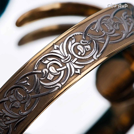 Браслет Линия жизни (ручная работа) № 39220 - мастера Златоуста