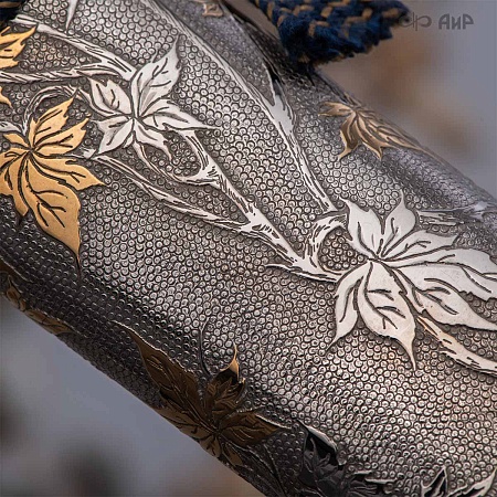  Авторский танто Кленовый сад № 39270 - мастера Златоуста