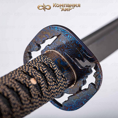Набор самурайских мечей "Бусидо" ручной работы № 36568, 36569, 36570 - от мастеров Златоуста