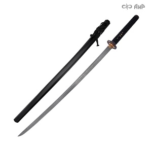 Катана Большая волна ручной работы № 39205 - от мастеров Златоуста