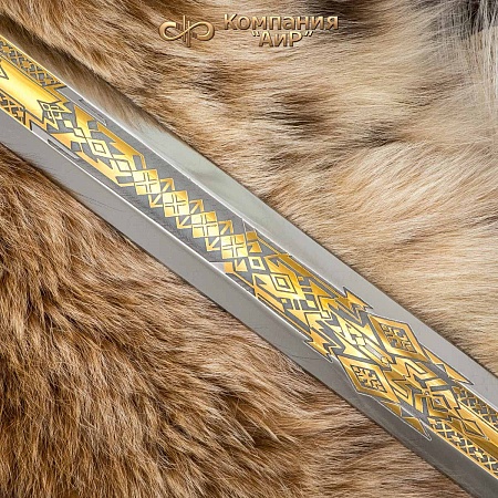 Авторский коллекционный меч "Громовержец" № 35747 - мастера Златоуста