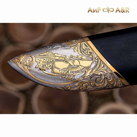 Нож Арсенальный люкс ручной работы № 36786 - мастера Златоуста