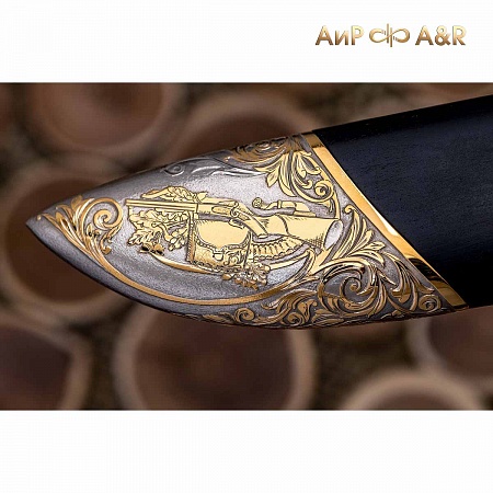 Нож "Арсенальный люкс" ручной работы № 36786 - мастера Златоуста