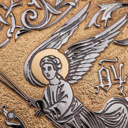  Икона в окладе Умягчение злых сердец (ручная работа) № 39123 - мастера Златоуста