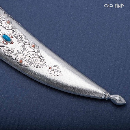 Полусабля "Кавказская" ручной работы № 38249 - от мастеров Златоуста