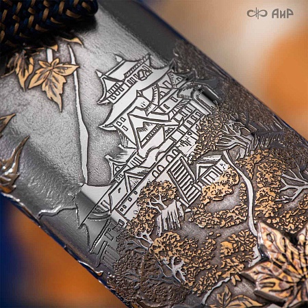  Авторский танто Кленовый сад № 39204 - мастера Златоуста