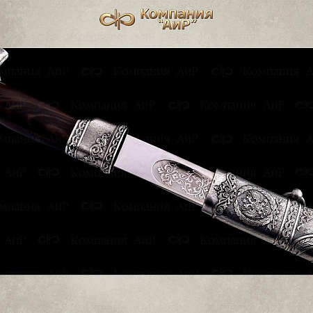 Шашка "Казачья" ручной работы № 36331 - от мастеров Златоуста