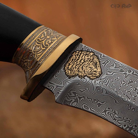 Нож "Клычок-3" ручной работы № 37530 - мастера Златоуста