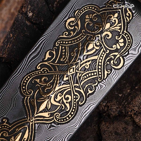  Кинжал Восточный ручной работы № 39155 - от мастеров Златоуста