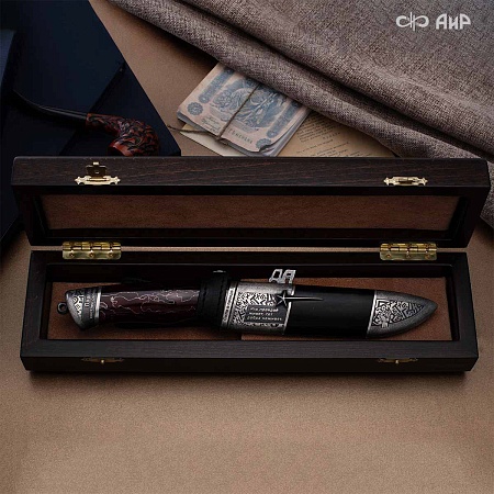  Нож Правда ручной работы № 39225 - мастера Златоуста