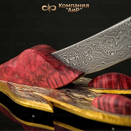 Авторский нож "Огонь" № 35711 - мастера Златоуста