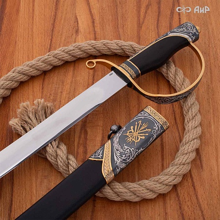  Сабля Офицерская ручной работы № 39241 - мастера Златоуста