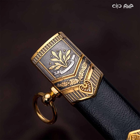 Кортик Генеральский ручной работы № 36682 - сделано в Златоусте