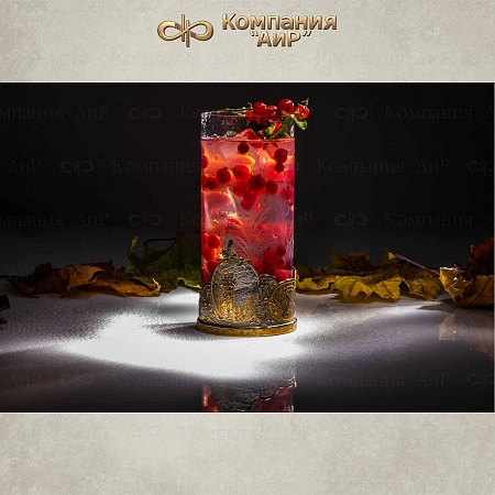  Набор авторских стаканов "Сезон охоты" 2 шт. (глухари) № 35753-2 - мастера Златоуста