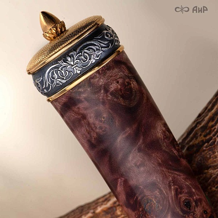  Гарнитур охотничий Великаны леса, с хиршфангером № 39207 - мастера Златоуста