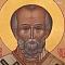  Икона в окладе Святитель Николай Чудотворец (ручная работа) № 39139 - мастера Златоуста