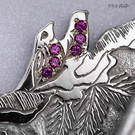  Авторский сувенир Ангел Зима № 39304 - мастера Златоуста