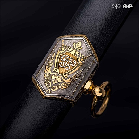 Кортик Адмиральский ручной работы № 36572 - сделано в Златоусте
