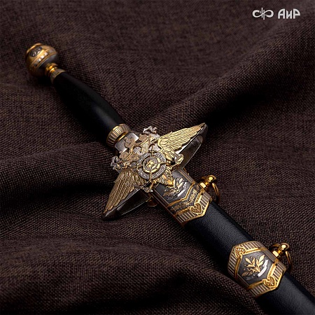 Кортик Генеральский ручной работы № 36682 - сделано в Златоусте