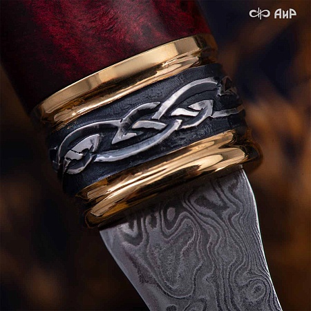  Гарнитур охотничий Царская охота № 39191 - мастера Златоуста