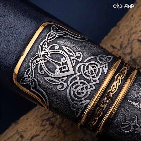  Гарнитур охотничий Царская охота № 39191 - мастера Златоуста