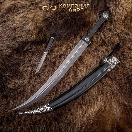 Кинжал "Бебут" ручной работы № 36468 - от мастеров Златоуста