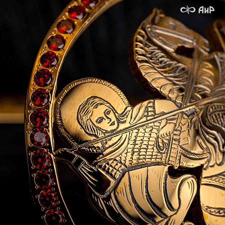 Авторская сабля Георгий Победоносец № 36115 - мастера Златоуста