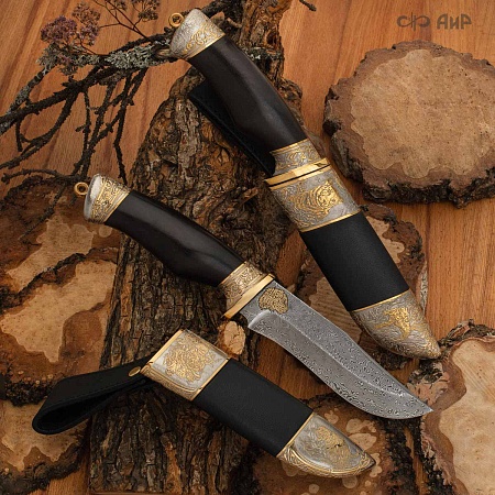 Нож "Клычок-3" ручной работы № 37530 - мастера Златоуста