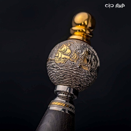 Кортик Адмиральский ручной работы № 36000 - сделано в Златоусте