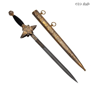  Кортик Генеральский ручной работы № 39175 - мастера Златоуста