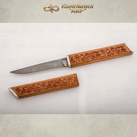 Авторский офисный нож Ю-Урал (бук, ZDI-1016) - мастера Златоуста