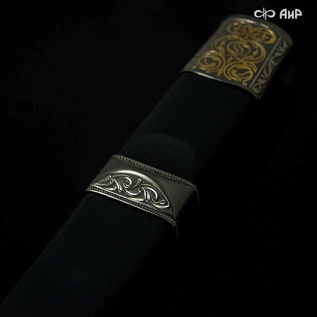 Шашка Черкесская ручной работы № 35757 - от мастеров Златоуста