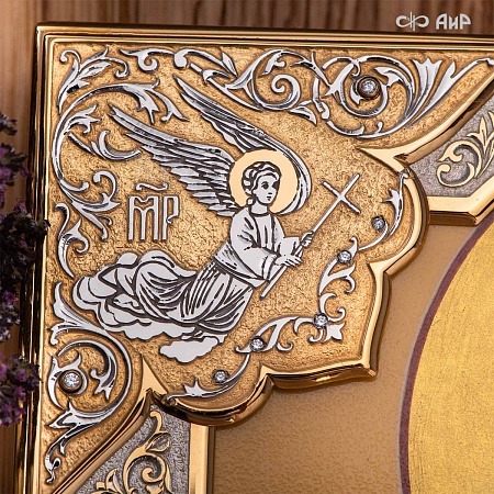  Икона в окладе Умягчение злых сердец (ручная работа) № 39123 - мастера Златоуста