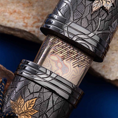  Авторский танто Кленовый сад № 39204 - мастера Златоуста