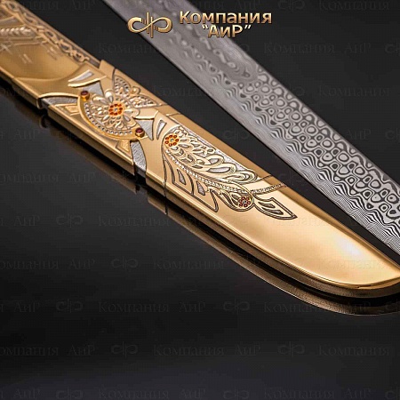Авторская сабля "Казахстан" № 33445 - мастера Златоуста