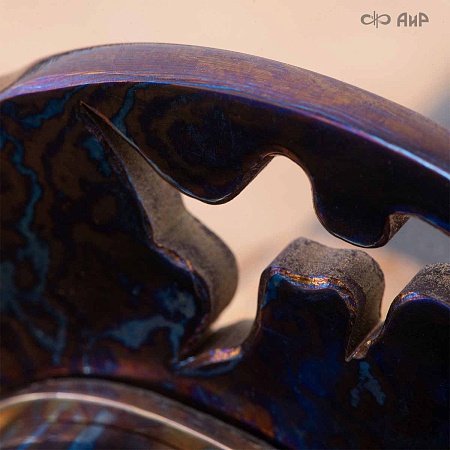 Катана Большая волна ручной работы № 39205 - от мастеров Златоуста