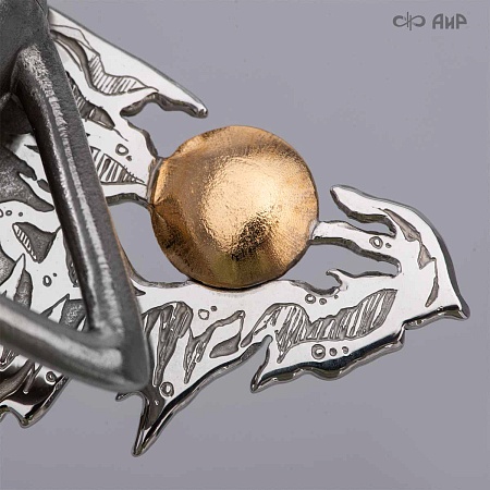  Авторский сувенир Ангел Зима № 39304 - мастера Златоуста