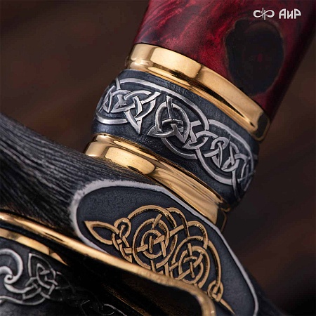  Гарнитур охотничий Царская охота № 39191 - мастера Златоуста