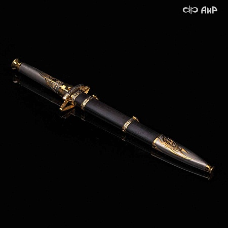 Кортик Офицерский ручной работы № 7544 - от мастеров Златоуста