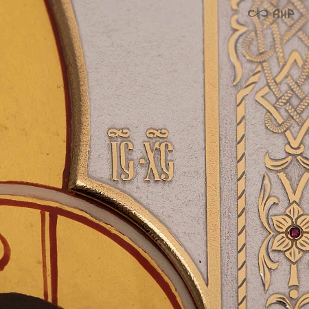 Икона в окладе Казанская Божья Матерь (ручная работа) № 37334 - мастера Златоуста