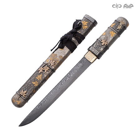  Авторский танто Кленовый сад № 39270 - мастера Златоуста