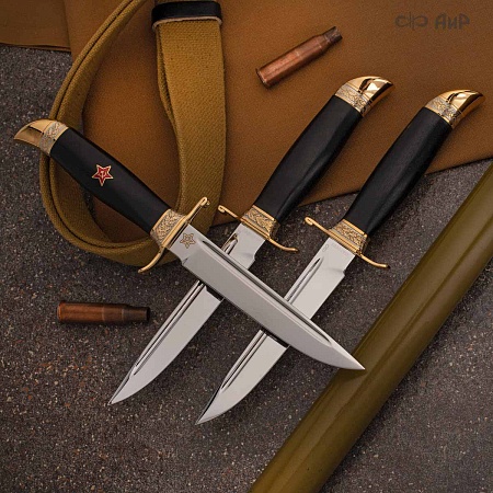 Нож Финка-2 Вача ручной работы № 37333 - мастера Златоуста