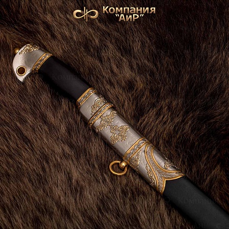 Шашка "Казачья" ручной работы № 36458 - от мастеров Златоуста