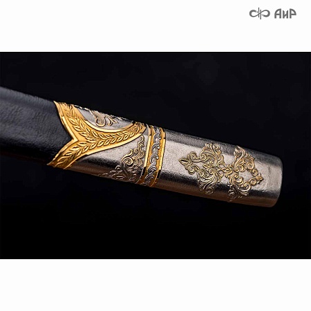 Шашка Казачья ручной работы № 36389 - от мастеров Златоуста